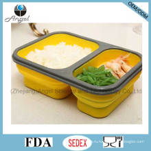 Складной контейнер для пищевых продуктов из силикона Indian Tiffin Lunch Box Sfb08